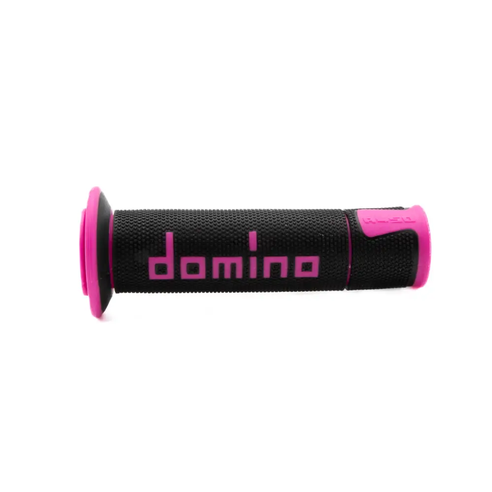 A450 Road Racing Grips Black/Fuchsia Pair