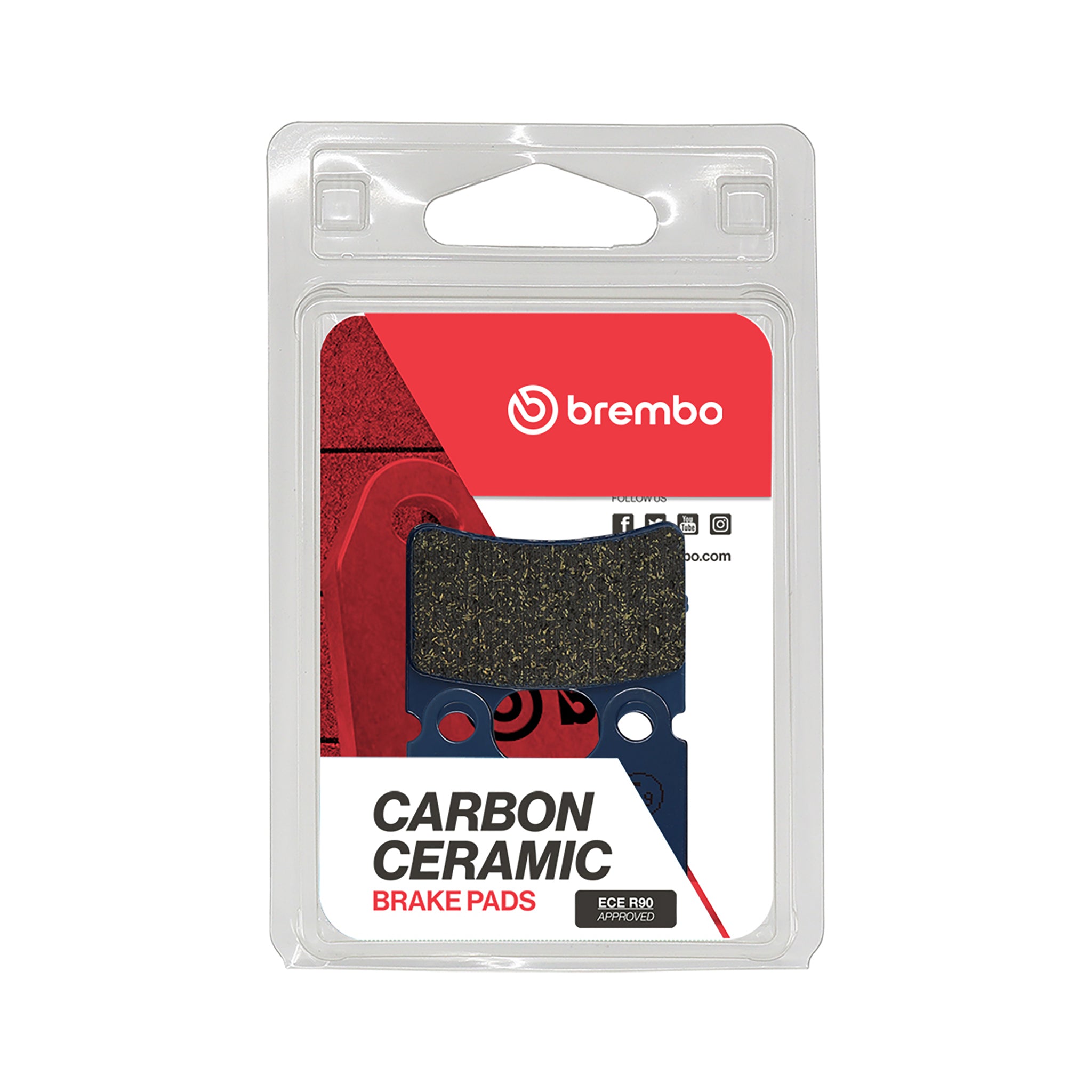 Brembo 07GR5804 Prime CC Carbon Ceramic Brake Pads for Beta REV3