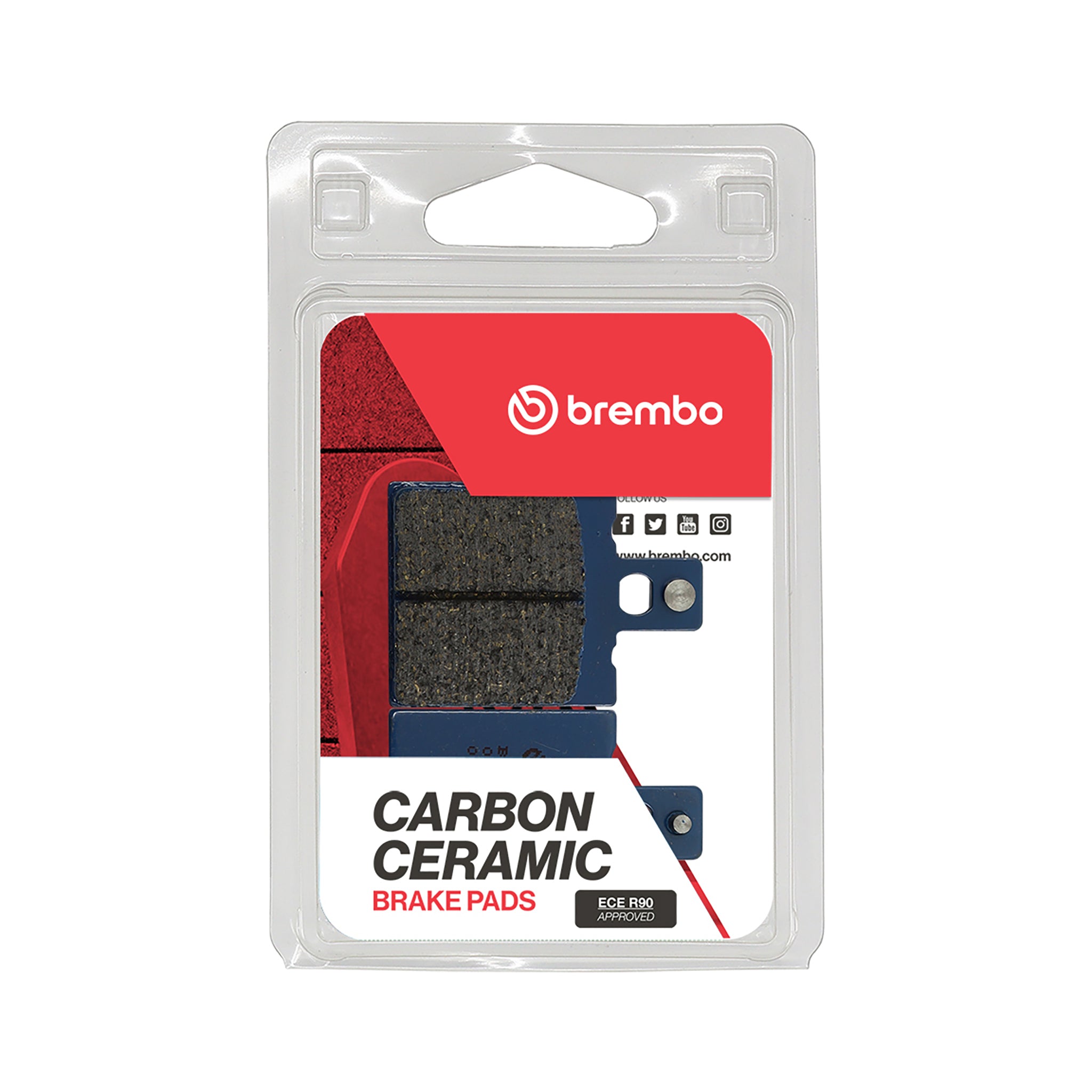 Brembo 07BB0106 Prime Organic Brake Pads for Select Husqvarna and KTM Motorcycles