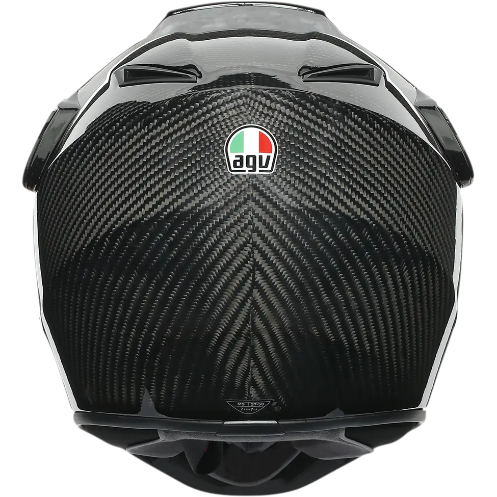 AGV AX9 Helmet - Carbon Finish - Gloss Carbon / MS - motorcycle helmet