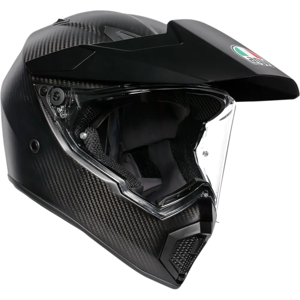 AGV AX9 Helmet - Carbon Finish - Matte Carbon / ML - motorcycle helmet