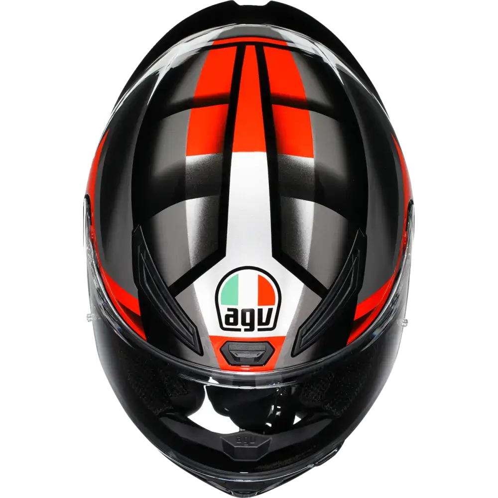 AGV K1 S Helmet - Fastlap - Black/Gray/Red - Small 2118394003-064-S