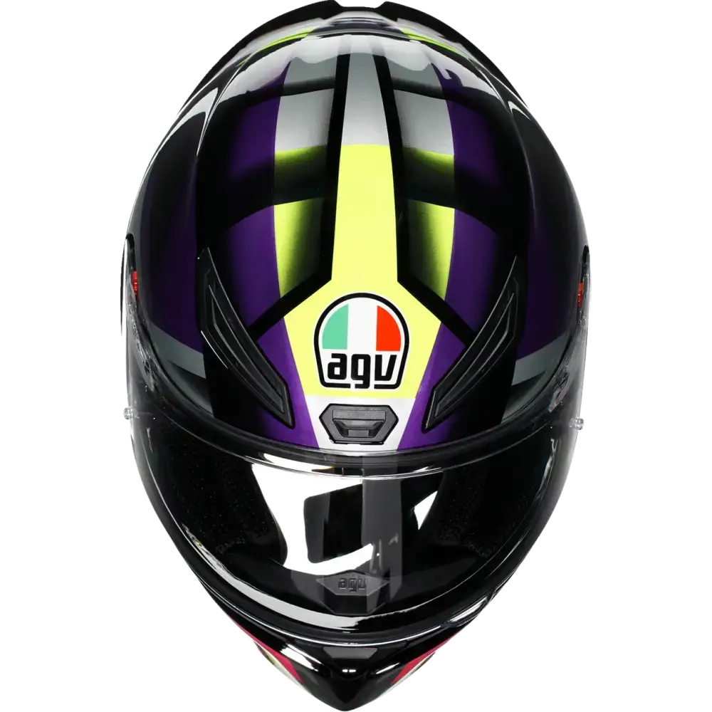 AGV K1 S Helmet - Fastlap - Black/Purple/Pink - XS 2118394003-065-XS