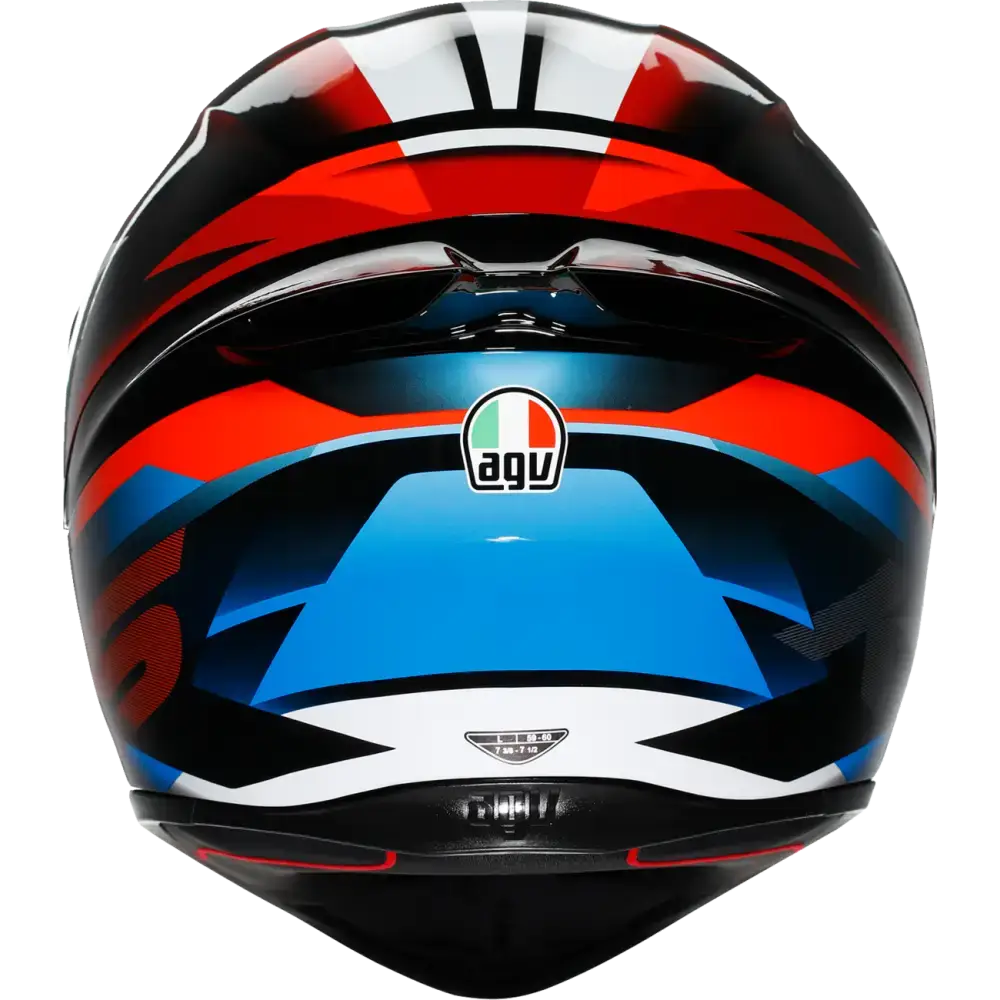 AGV K1 S Helmet - Fastlap - Black/Red/Blue - Small 2118394003-066-S
