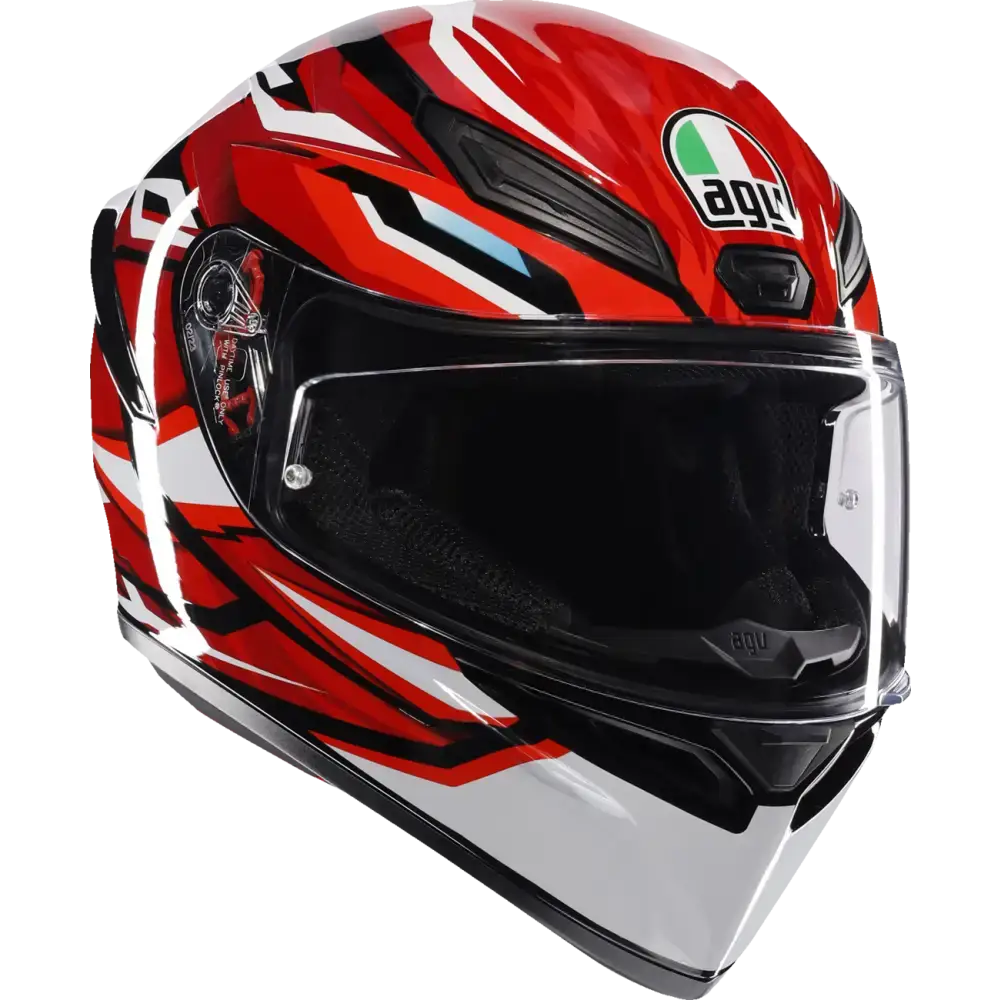 AGV K1 S Helmet - Lion - Black/Red/White - Small 2118394003-035-S