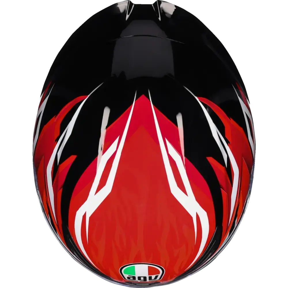 AGV K1 S Helmet - Lion - Black/Red/White - Small 2118394003-035-S