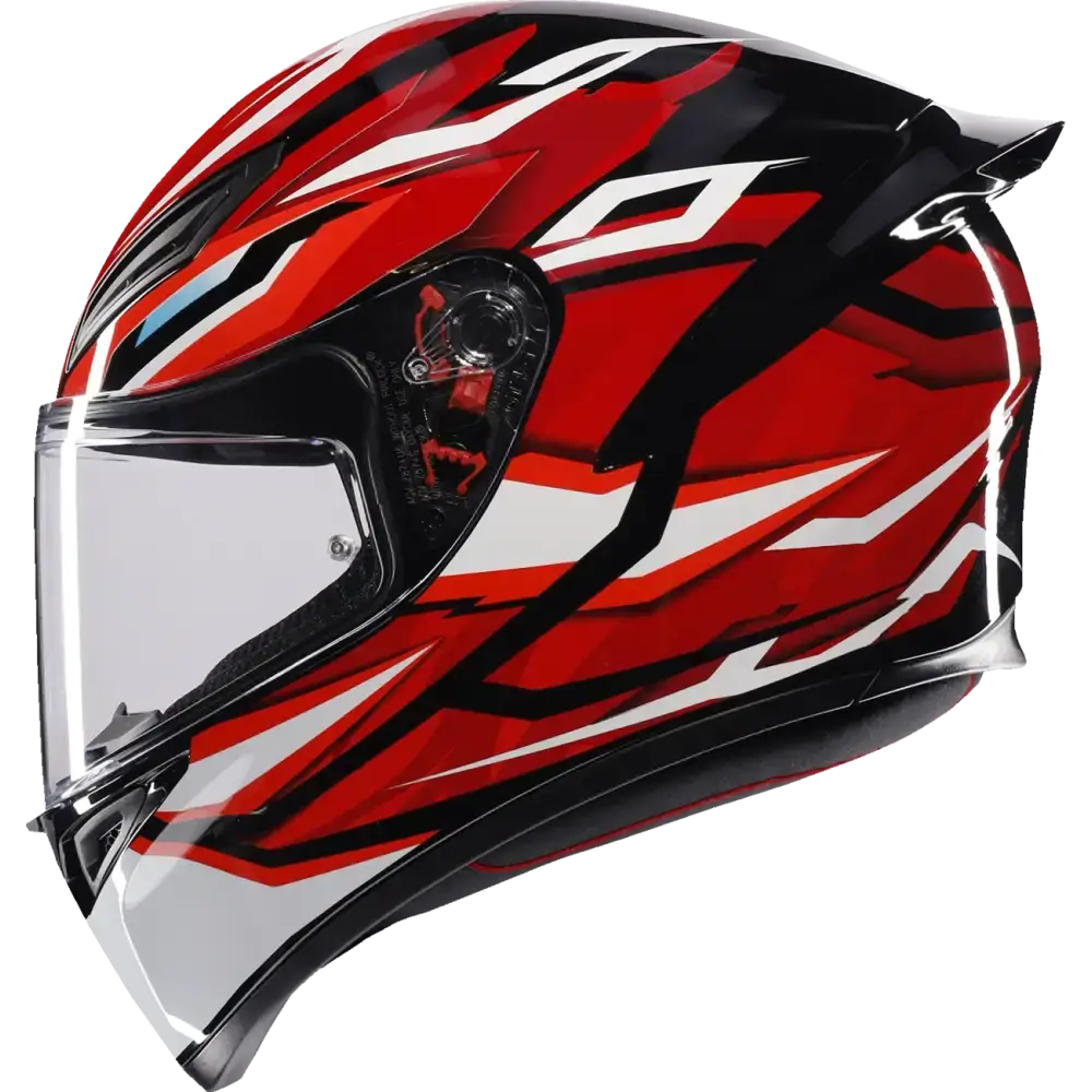 AGV K1 S Helmet - Lion - Black/Red/White - Small 2118394003-035-S