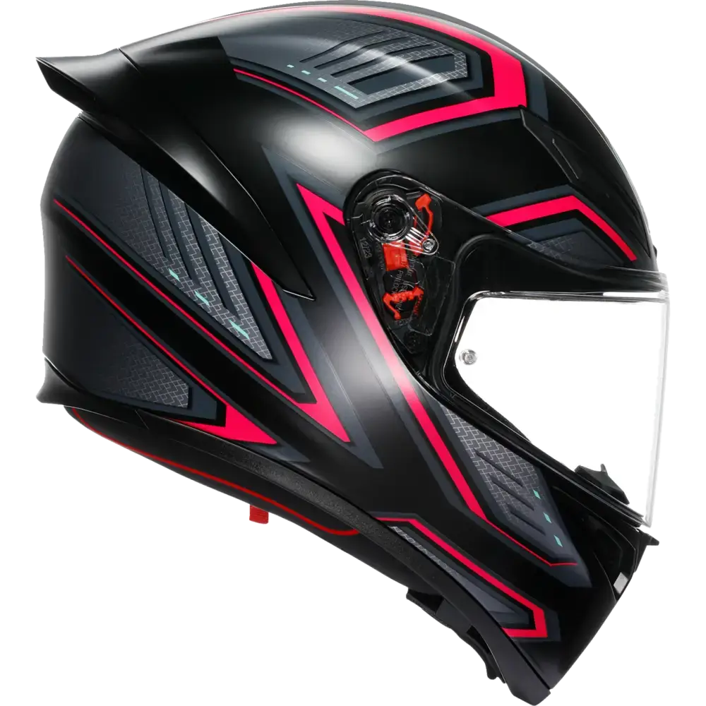 AGV K1 S Helmet - Sling - Matte Black/Purple - XS 2118394003-063-XS