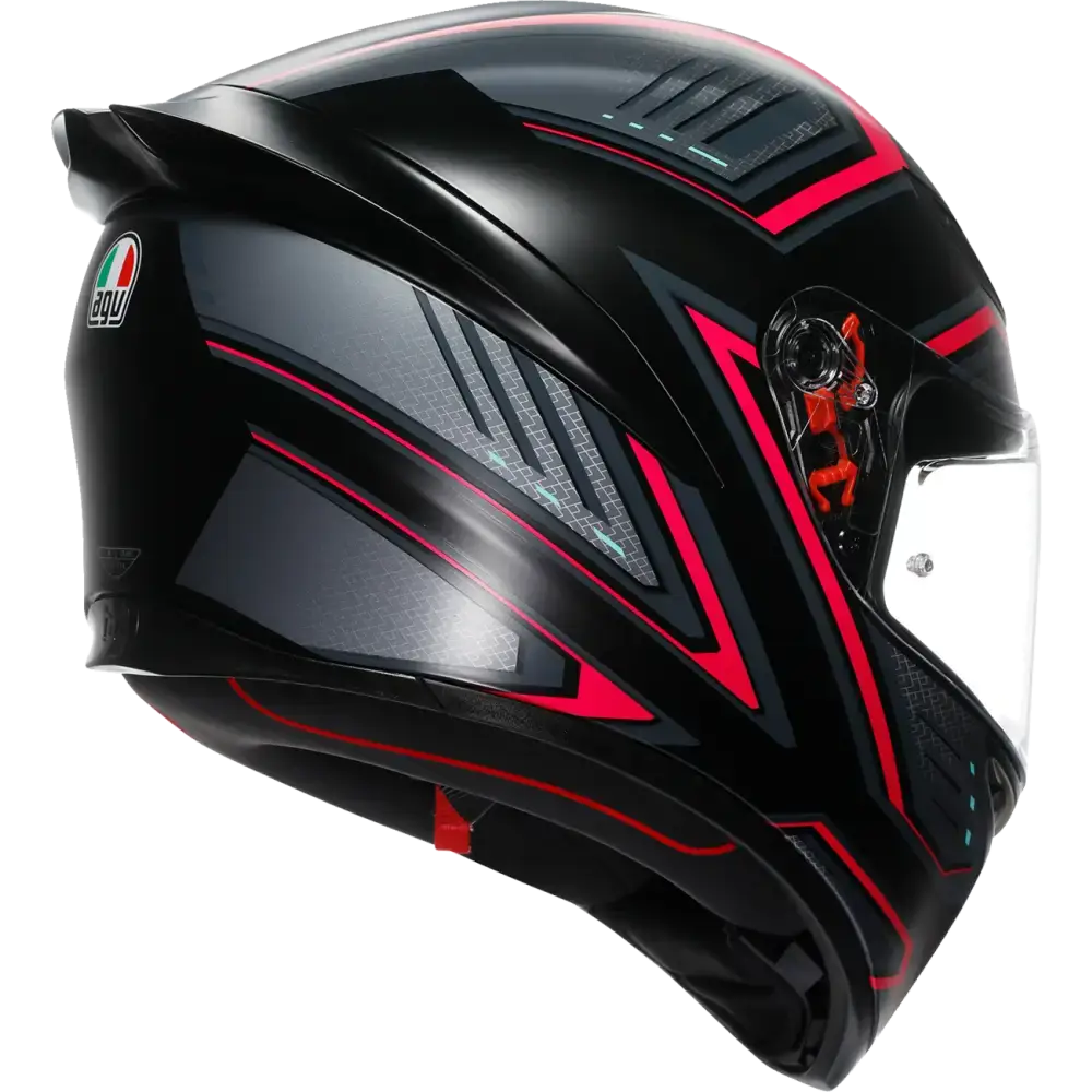 AGV K1 S Helmet - Sling - Matte Black/Purple - XS 2118394003-063-XS