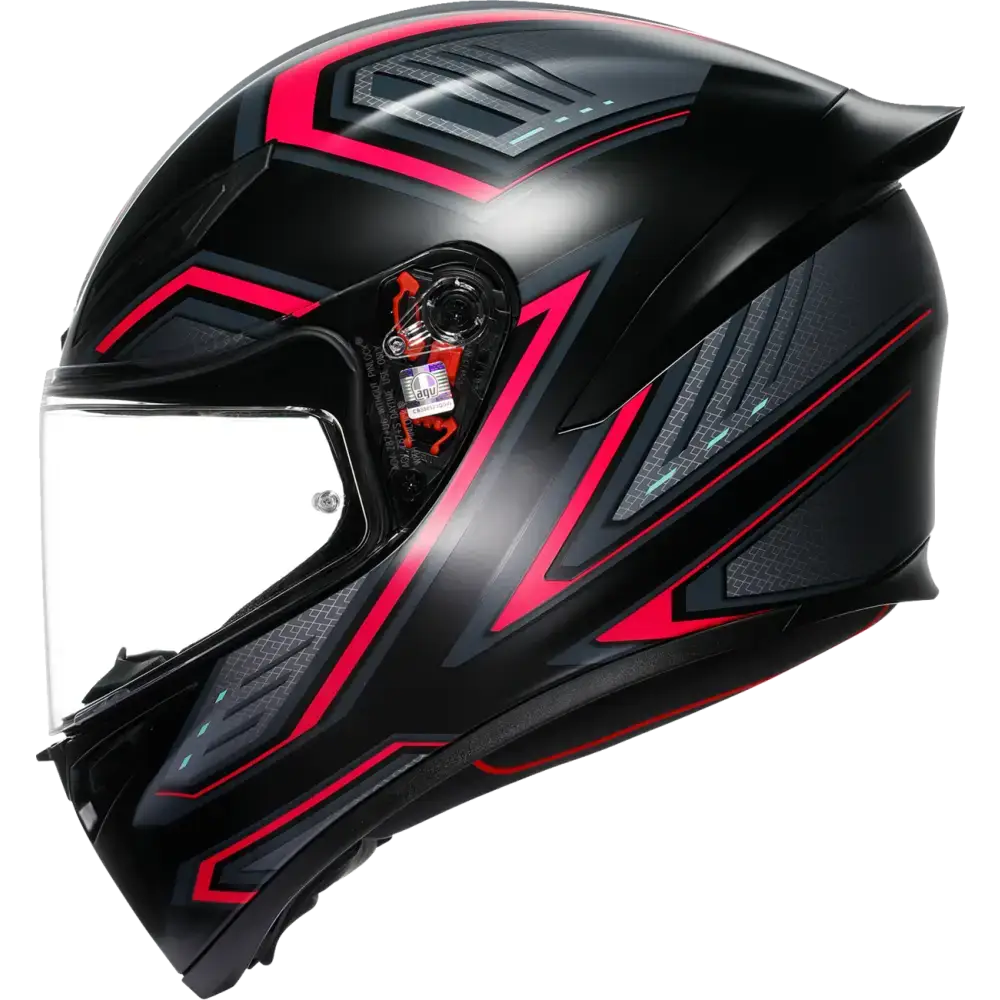 AGV K1 S Helmet - Sling - Matte Black/Purple - XS 2118394003-063-XS