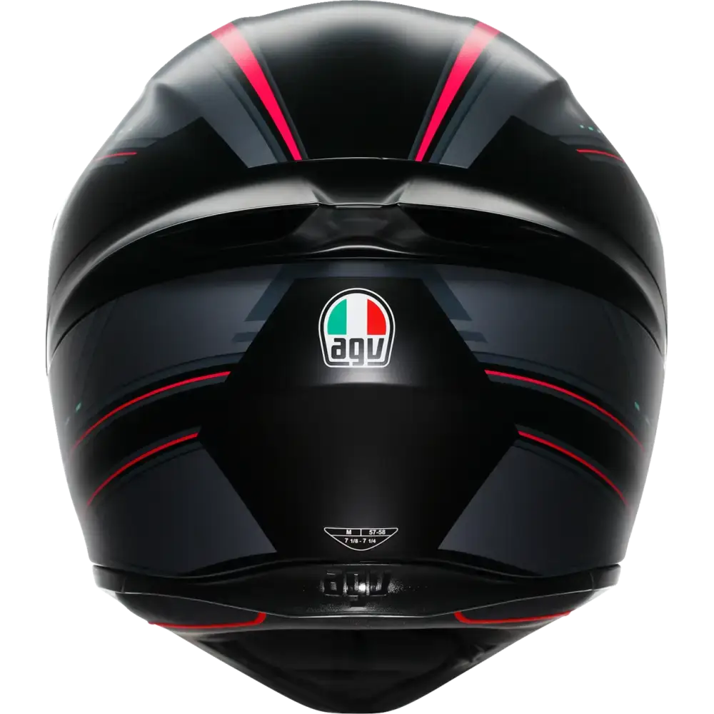 AGV K1 S Helmet - Sling - Matte Black/Purple - XS 2118394003-063-XS