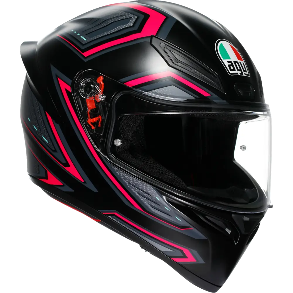 AGV K1 S Helmet - Sling - Matte Black/Purple - XS 2118394003-063-XS