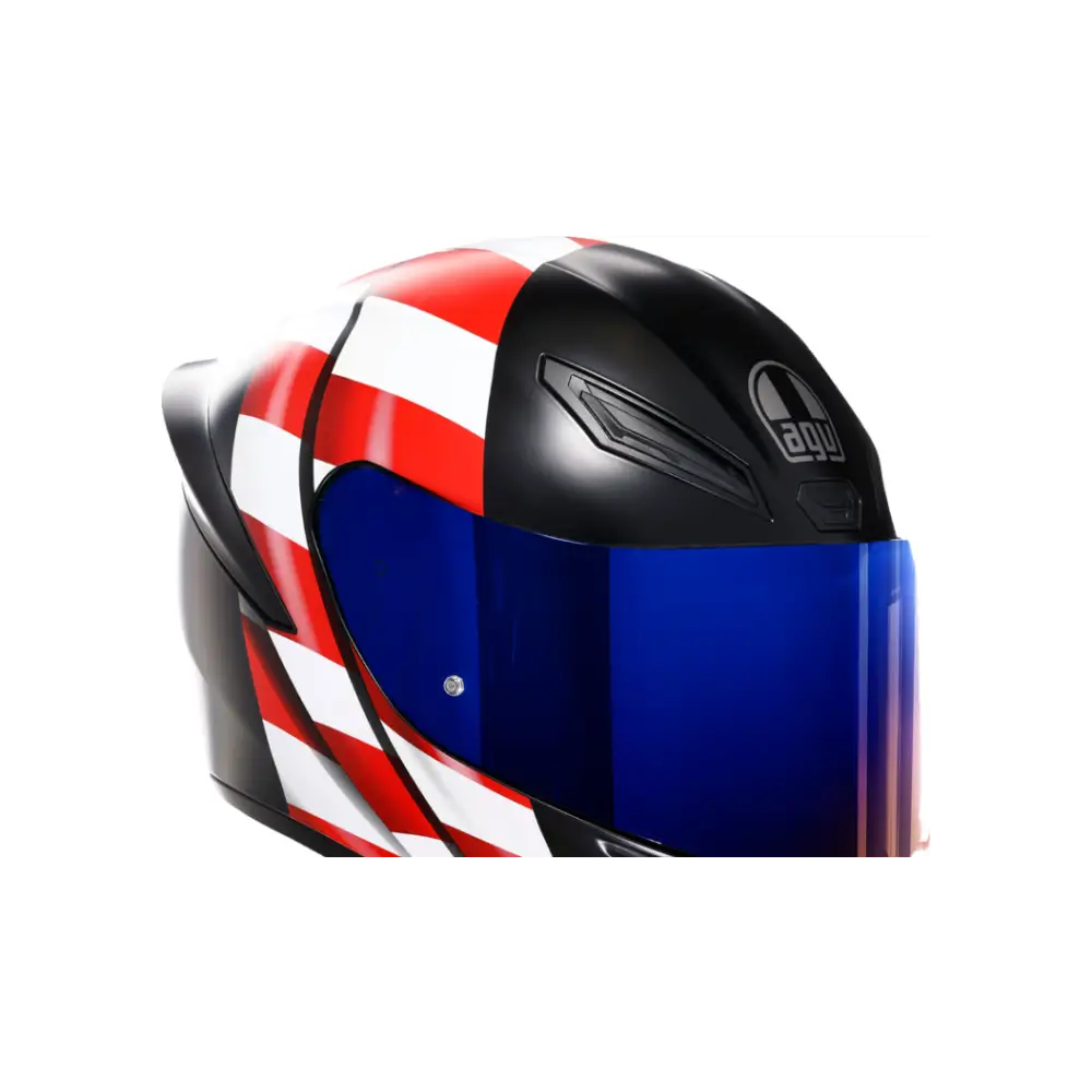 AGV K1 S Helmet - US Flag - Red/White/Blue - 2XL - Motorcycle Street Helmets