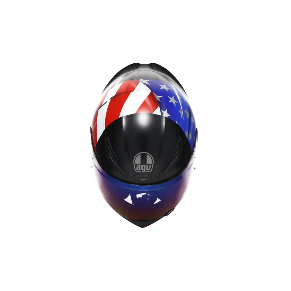 AGV K1 S Helmet - US Flag - Red/White/Blue - Motorcycle Street Helmets