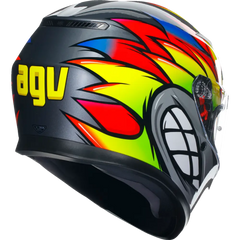 AGV K3 Helmet - Birdy 2.0 - Gray/Yellow/Red - Medium 2118381004012M