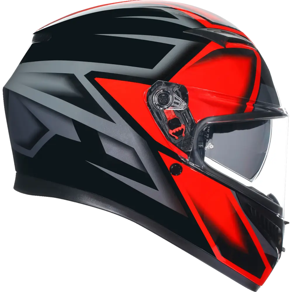 AGV K3 Helmet - Compound - Black/Red - XL - Agv Helmets