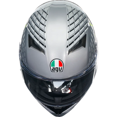 AGV K3 Helmet - Fortify - Gray/Black/Yellow Fluo - Small 2118381004011S