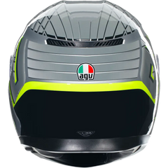 AGV K3 Helmet - Fortify - Gray/Black/Yellow Fluo - Small 2118381004011S
