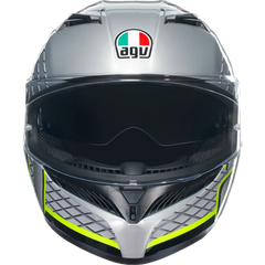 AGV K3 Helmet - Fortify - Gray/Black/Yellow Fluo - Small 2118381004011S