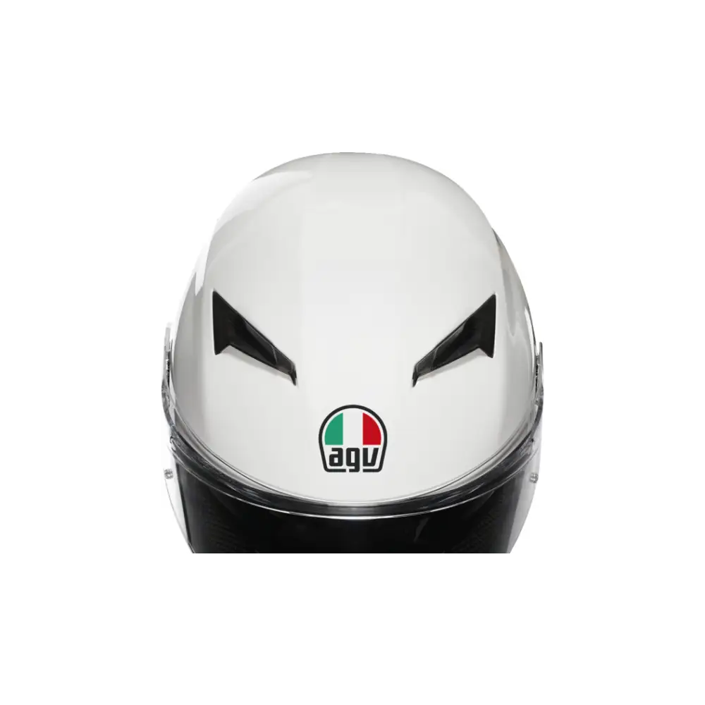 AGV K3 Helmet - Mono - White - Motorcycle Street Helmets