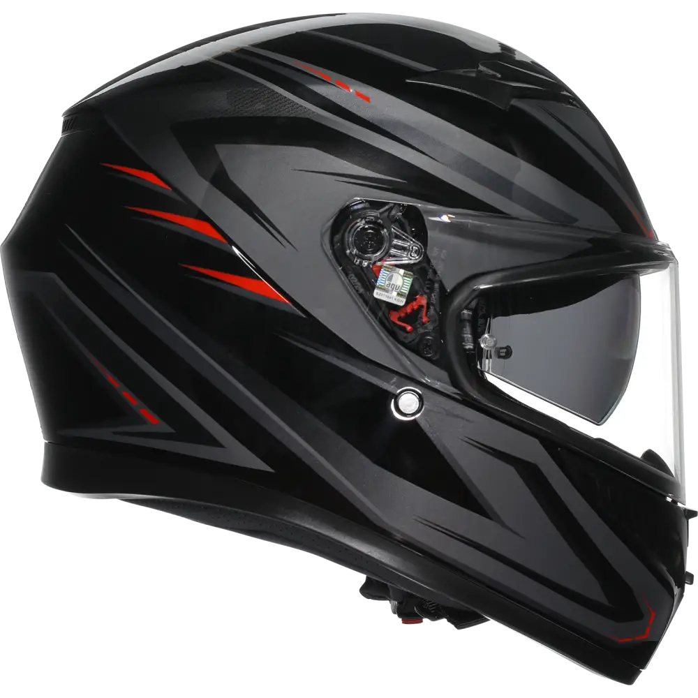 AGV K3 Helmet - Syth - Black/Red - Small 2118381004-021-S