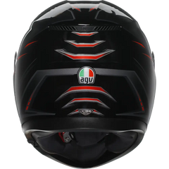 AGV K3 Helmet - Syth - Black/Red - Small 2118381004-021-S