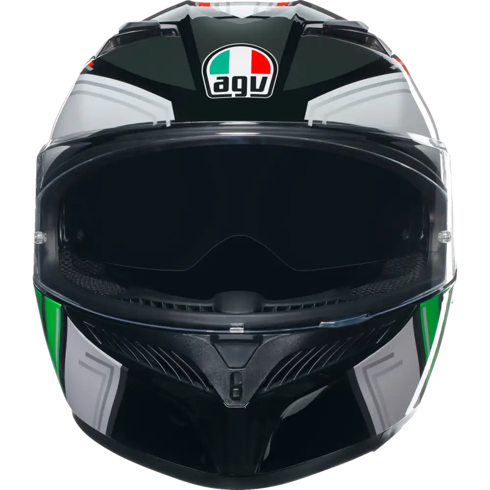 AGV K3 Helmet - Wing - Black/Italy - Agv Helmets