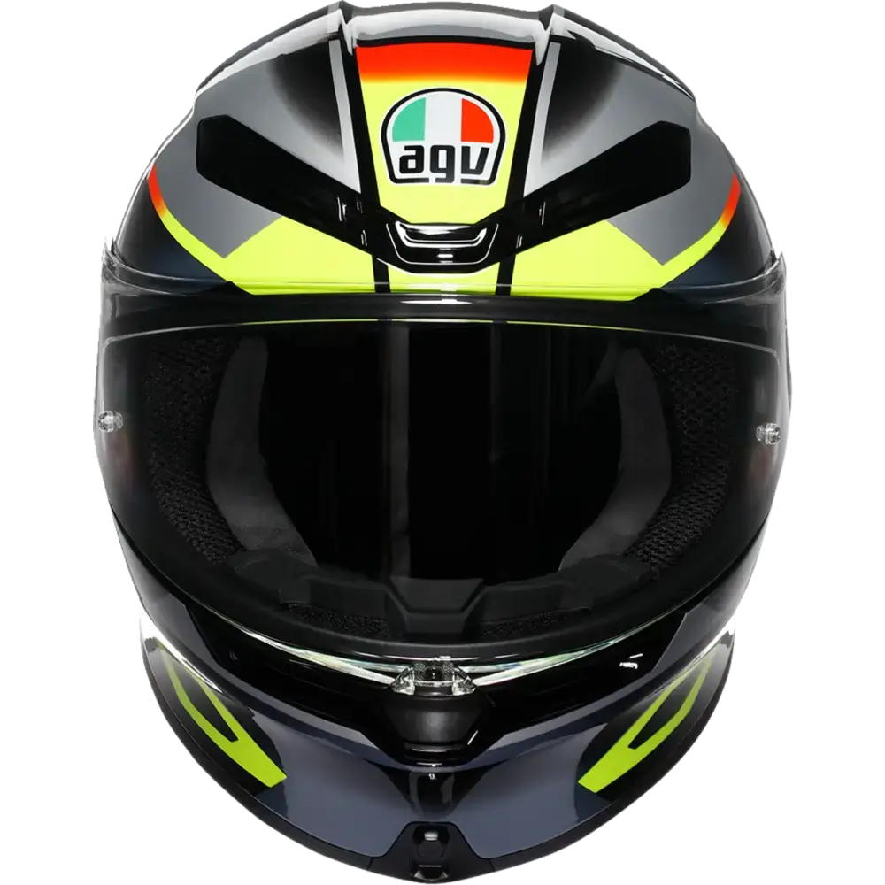 AGV K6 S Helmet - Erazer - Black/Red/Yellow Fluo - Small 2118395002-026-S