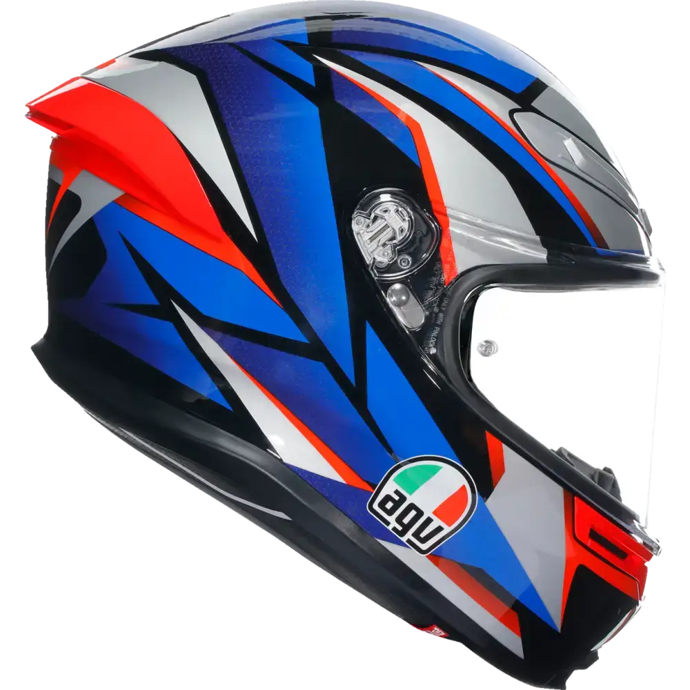 AGV K6 S Helmet - Slashcut - Black/Blue/Red - Small 2118395002015S
