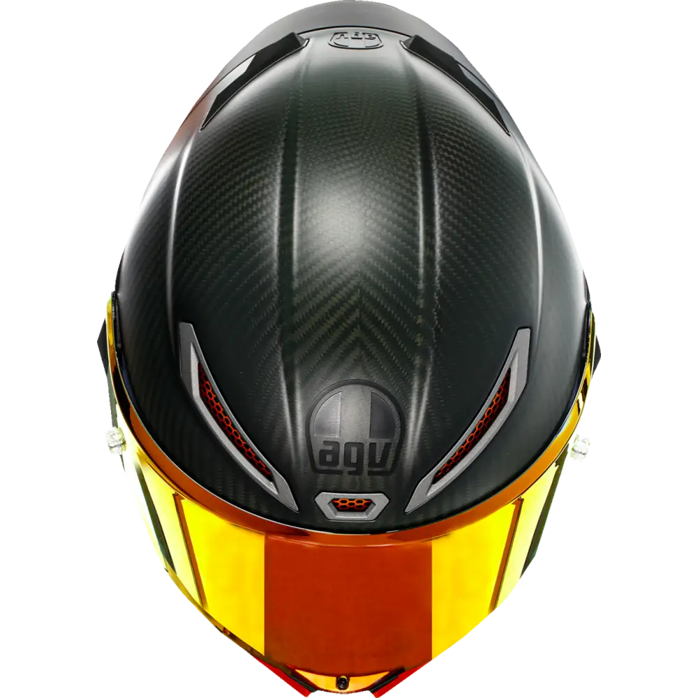 AGV Pista GP RR Helmet - Electrum - Limited - Large 2118356002-039-L - Street Full Face Adult Helmet