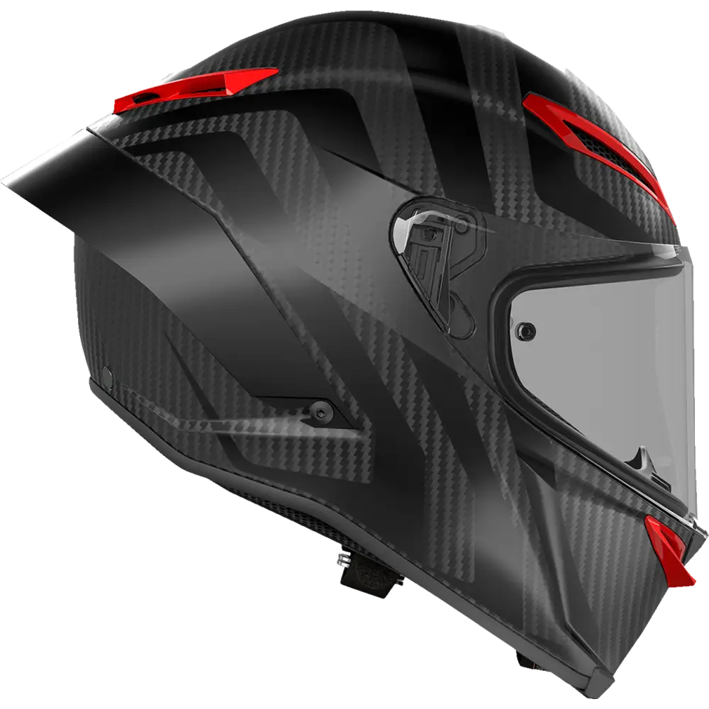 AGV Pista GP RR Helmet - Intrepido - Matte Carbon/Black/Red