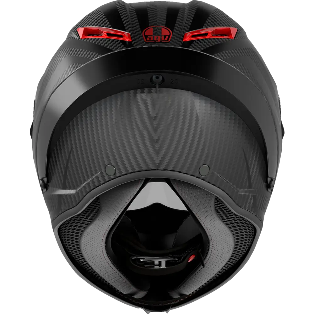 AGV Pista GP RR Helmet - Intrepido - Matte Carbon/Black/Red