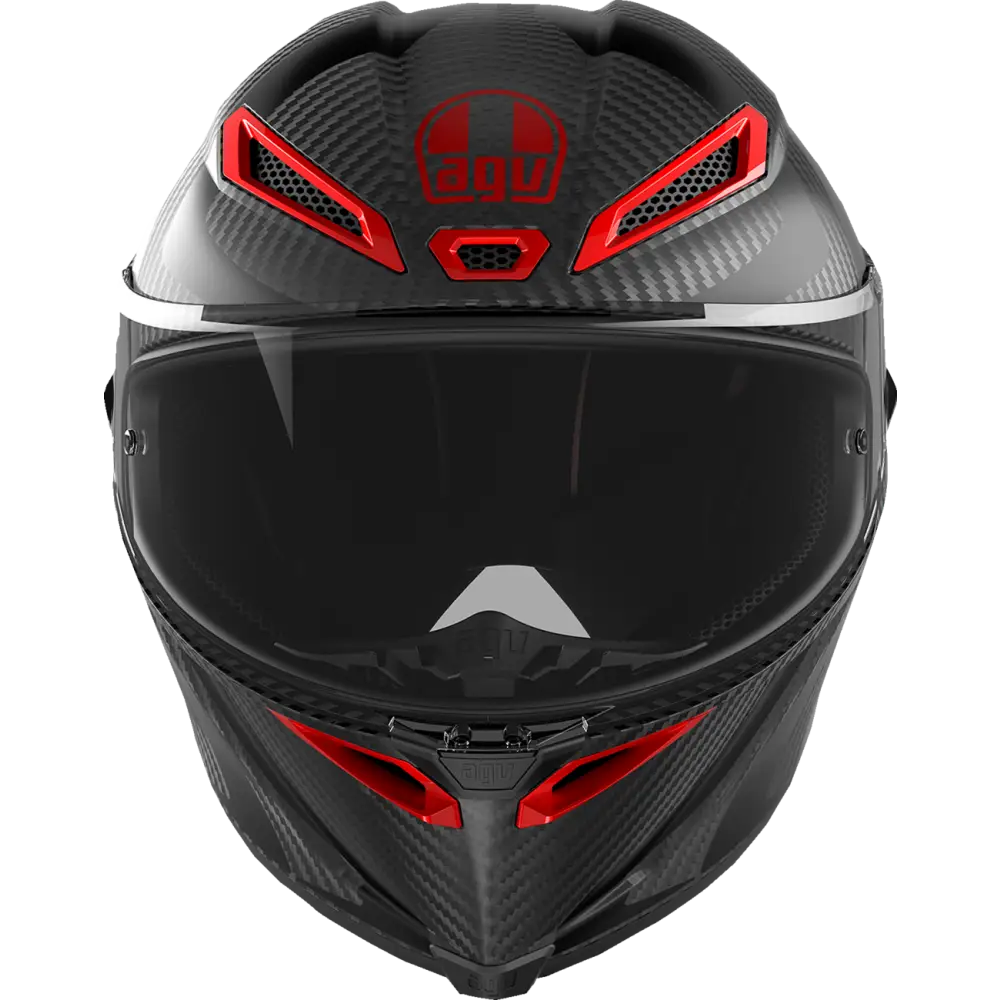 AGV Pista GP RR Helmet - Intrepido - Matte Carbon/Black/Red