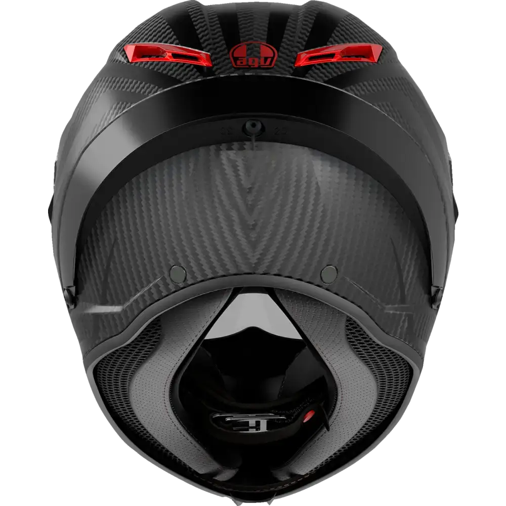 AGV Pista GP RR Helmet - Intrepido - Matte Carbon/Black/Red - Small 2118356002-019-S
