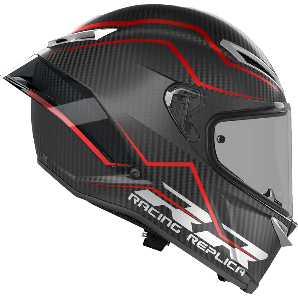 AGV Pista GP RR Helmet - Intrepido - Matte Carbon/Black/Red - Small 2118356002-019-S