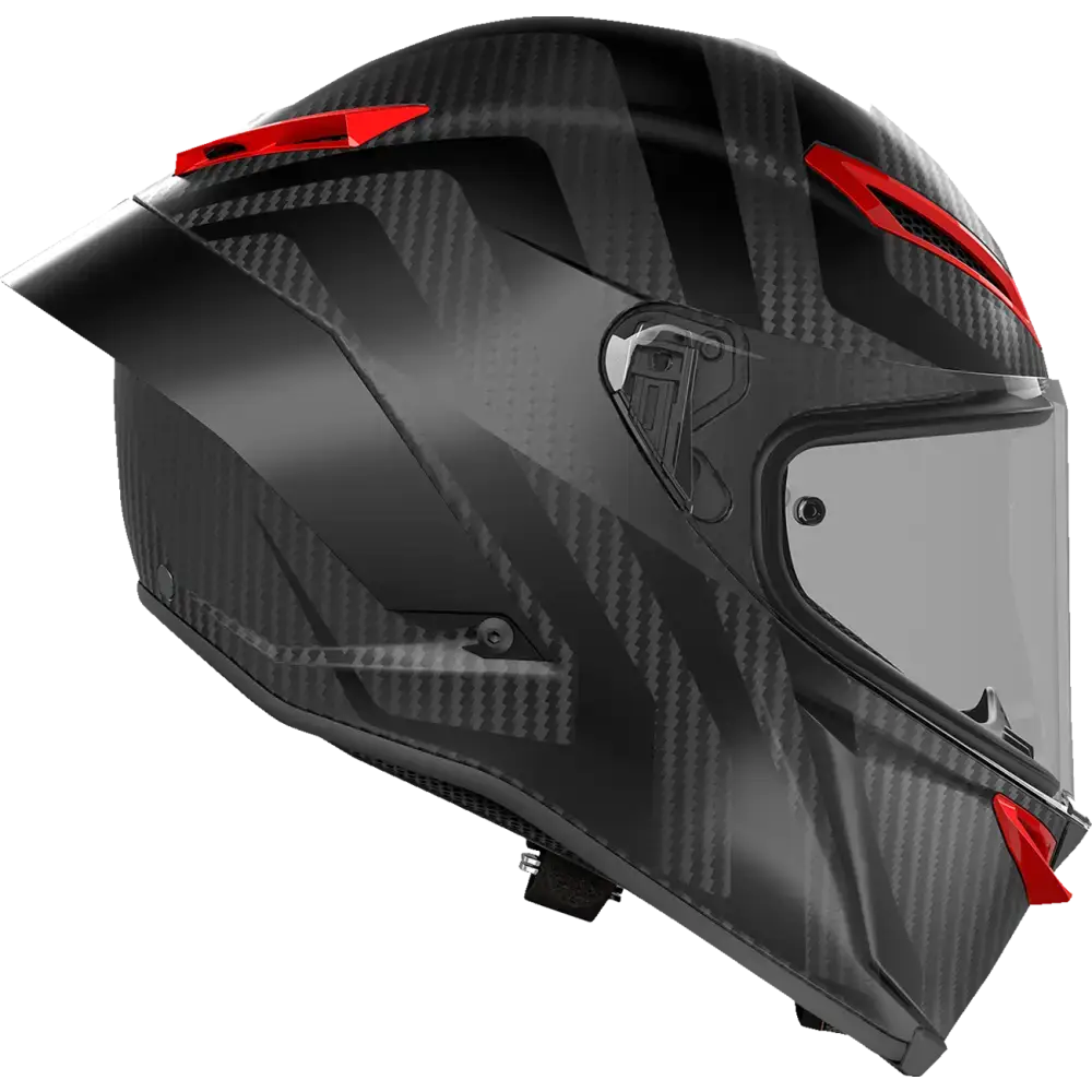 AGV Pista GP RR Helmet - Intrepido - Matte Carbon/Black/Red - Small 2118356002-019-S