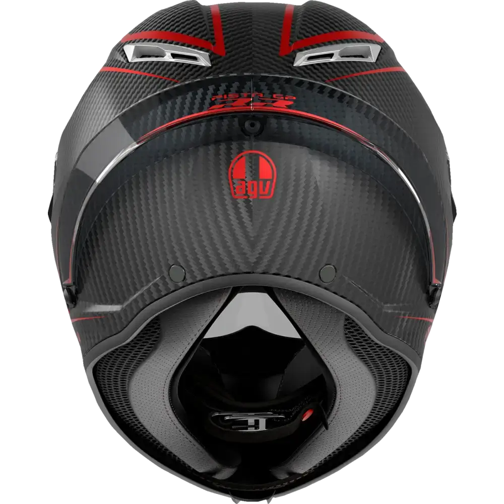 AGV Pista GP RR Helmet - Intrepido - Matte Carbon/Black/Red - Small 2118356002-019-S