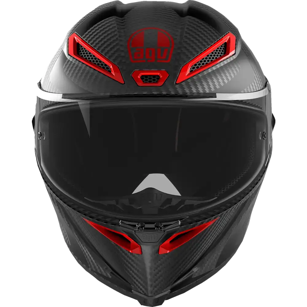 AGV Pista GP RR Helmet - Intrepido - Matte Carbon/Black/Red - Small 2118356002-019-S