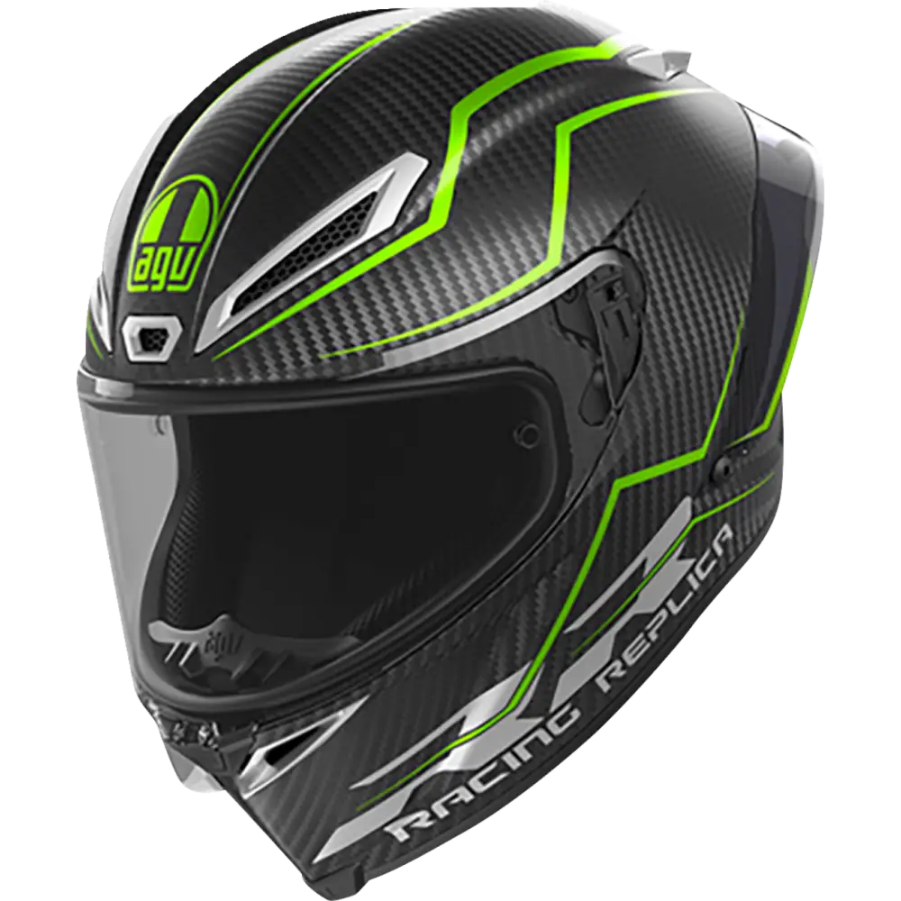 AGV Pista GP RR Helmet - Performante - Carbon/Lime - 2XL