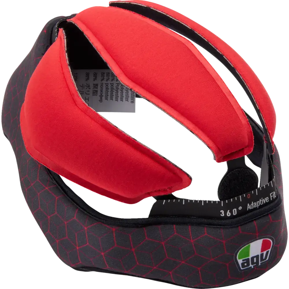AGV Pista GP RR Liner - Black/Red - 2XL 20KIT603030012X