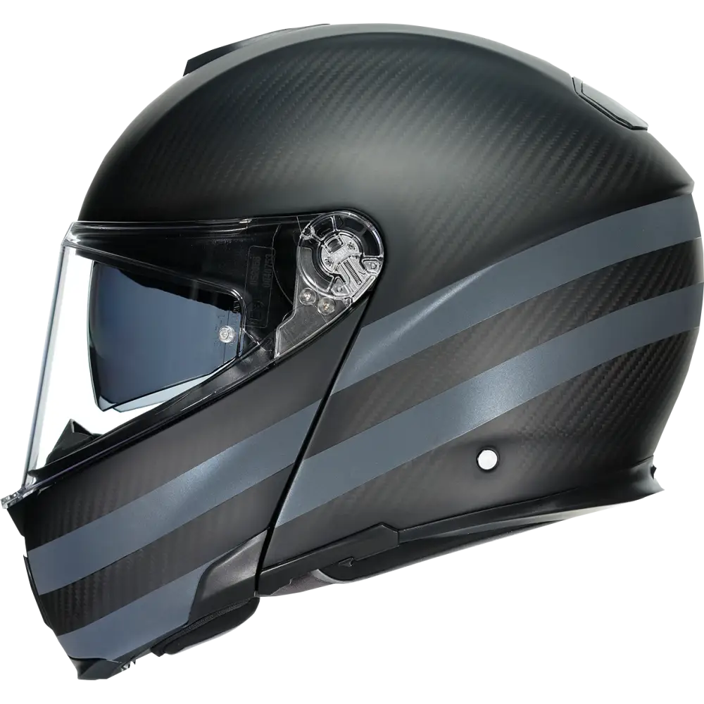 AGV SportModular Helmet - Dark Refractive - Carbon/Black