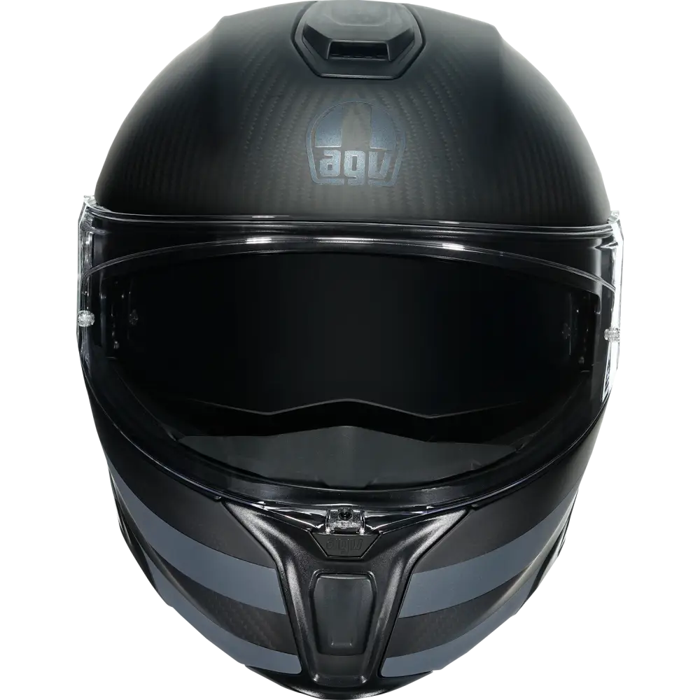 AGV SportModular Helmet - Dark Refractive - Carbon/Black