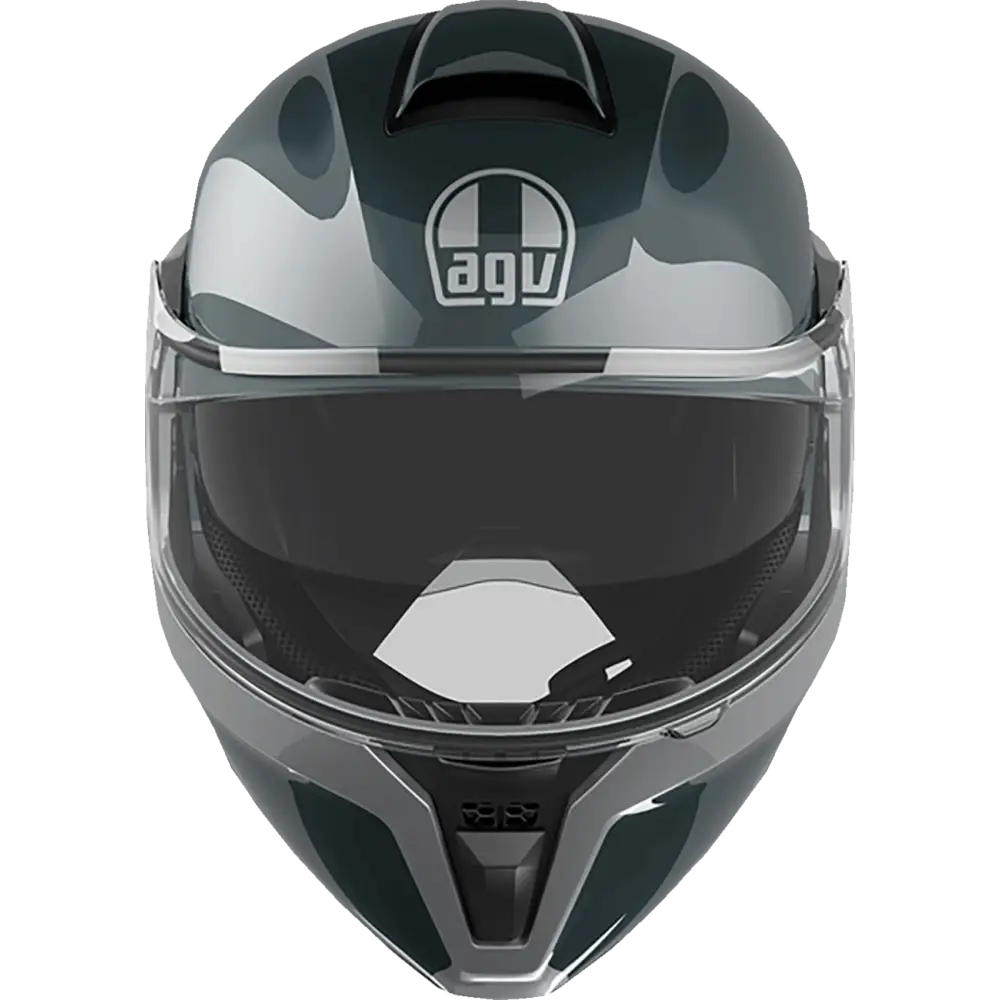 AGV Streetmodular Helmet - Levico - Gray/Silver