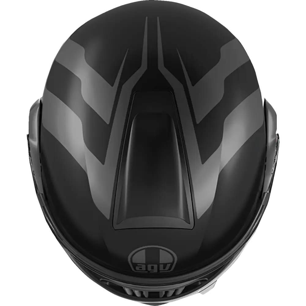 AGV Streetmodular Helmet - Resia - Matte Black/Gray