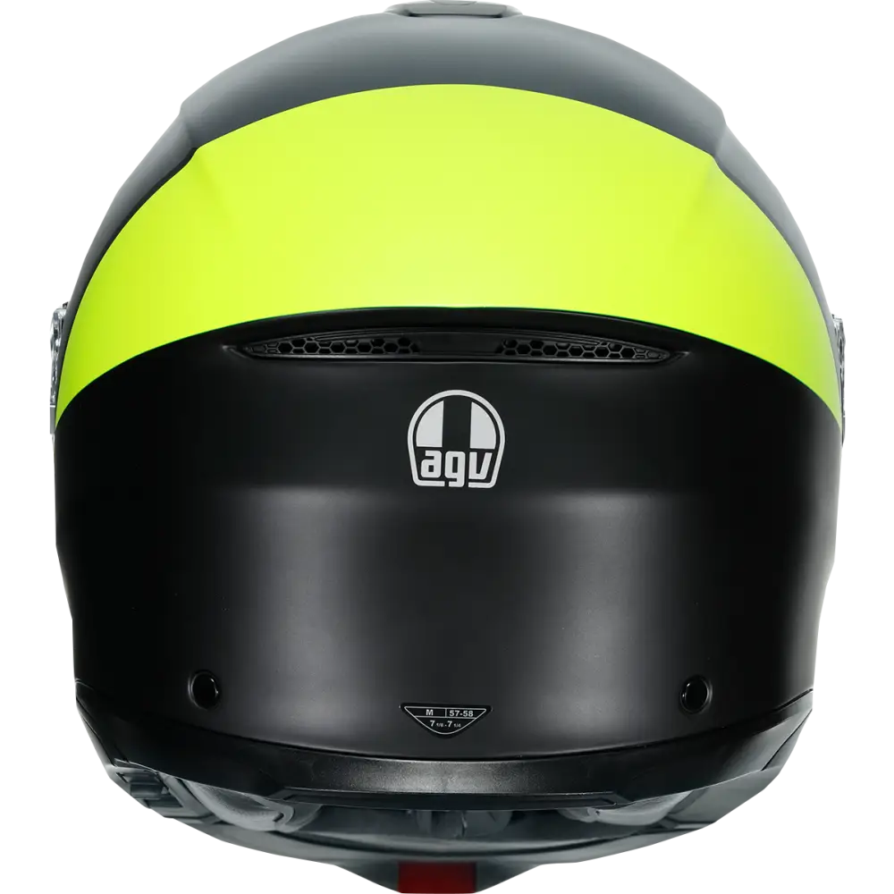 AGV Tourmodular Helmet - Balance - Black/Yellow Fluo/Gray