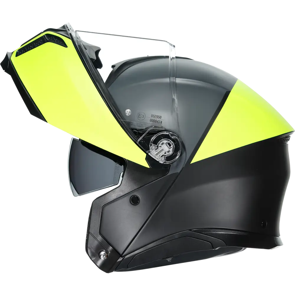 AGV Tourmodular Helmet - Balance - Black/Yellow Fluo/Gray - 2XL 211251F2OY00116