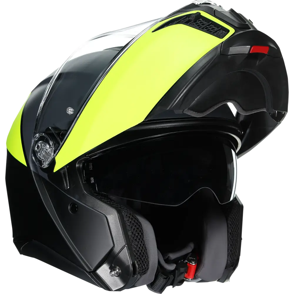 AGV Tourmodular Helmet - Balance - Black/Yellow Fluo/Gray - 2XL 211251F2OY00116