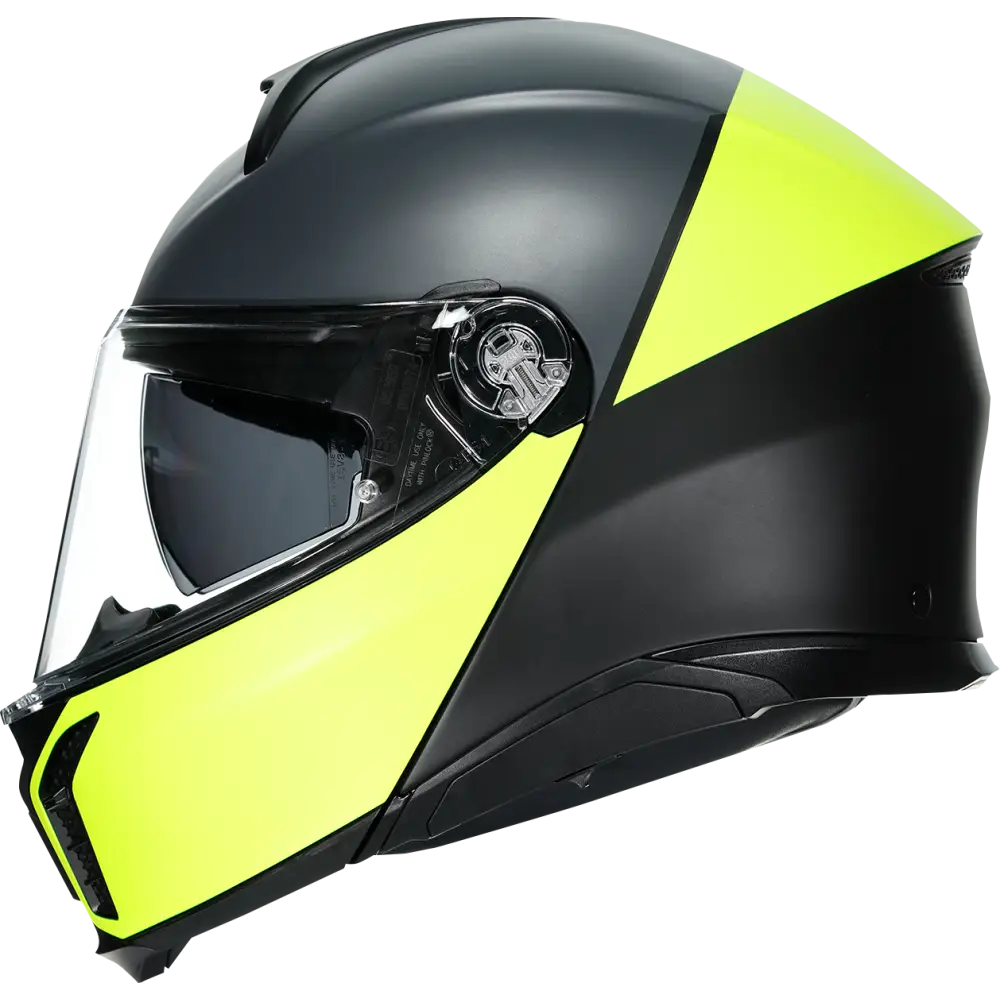 AGV Tourmodular Helmet - Balance - Black/Yellow Fluo/Gray - 2XL 211251F2OY00116