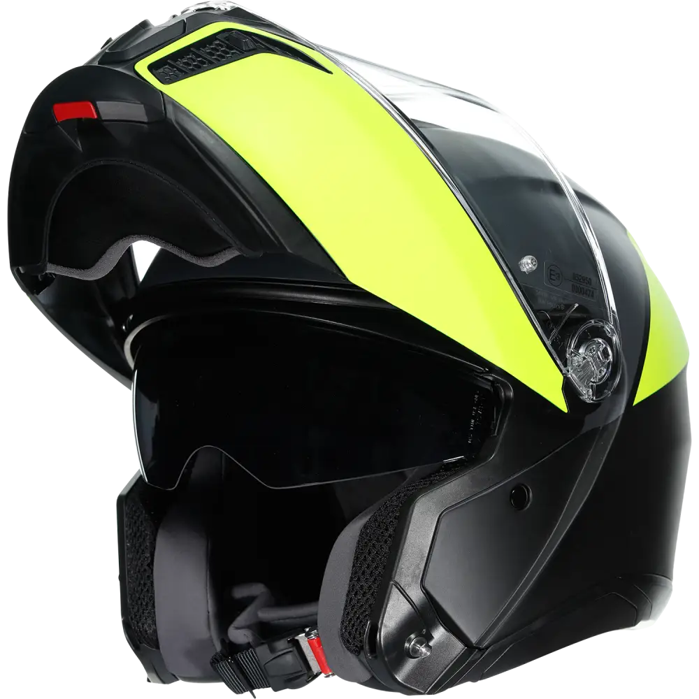 AGV Tourmodular Helmet - Balance - Black/Yellow Fluo/Gray - Large 211251F2OY00114