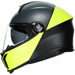 AGV Tourmodular Helmet - Balance - Black/Yellow Fluo/Gray - Medium 211251F2OY00112
